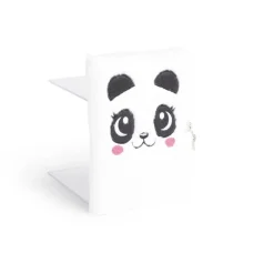Carnet de note avec couverture en peluche 24x17cm - 5 modèles