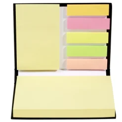 Carnet de notes adhésives 3 tailles 5 couleurs x250 (2 modèles) < Gifi Hot