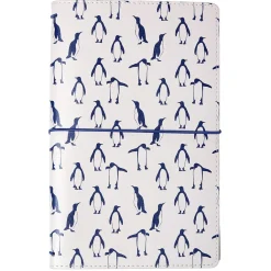 Carnet de notes imprimé pingouins