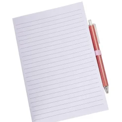 Carnet de notes remerciement Merci pour cette année 19x22cm (3 modèles)