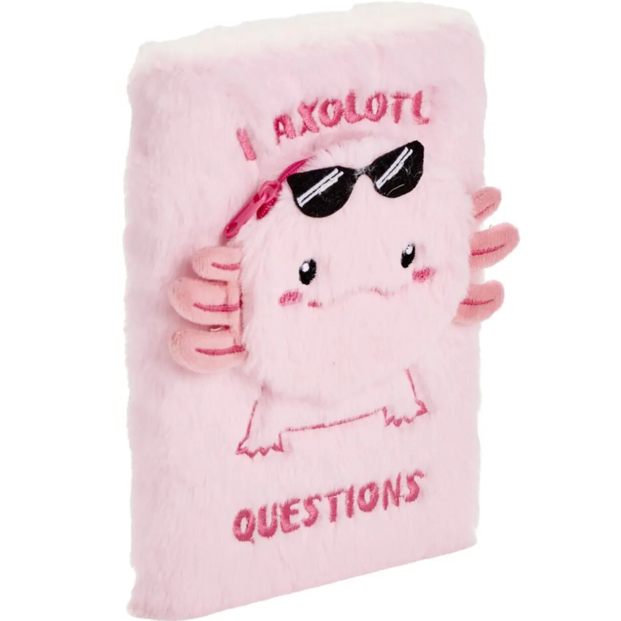 Carnet peluche A5 toucher doux 14,8x21cm (2 modèles capybara ou axolotl) < Gifi Clearance