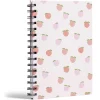 Carnet spirale A5 à lignes thème fruit pêche 160 pages < Gifi Outlet