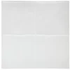 Carrelage adhésif sticker x4 carreaux blancs 21x29cm