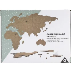 Carte du monde en liège < Gifi Sale