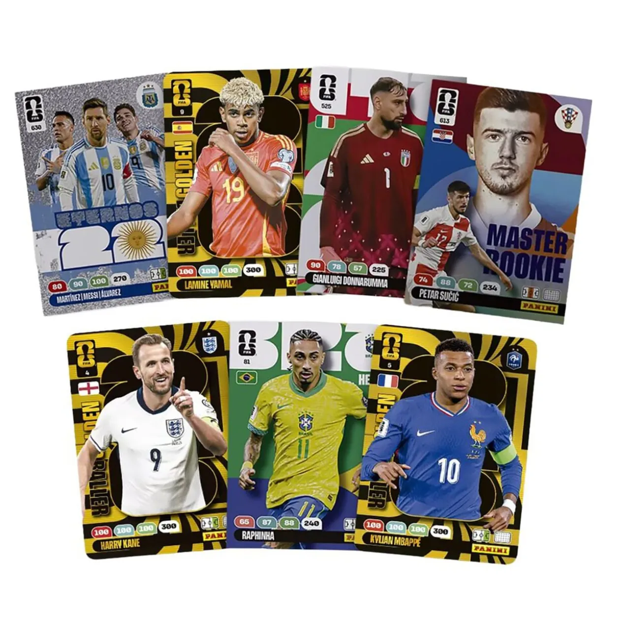 Cartes Panini Fifa Coupe du Monde 2026 24+2 cartes édition limitée