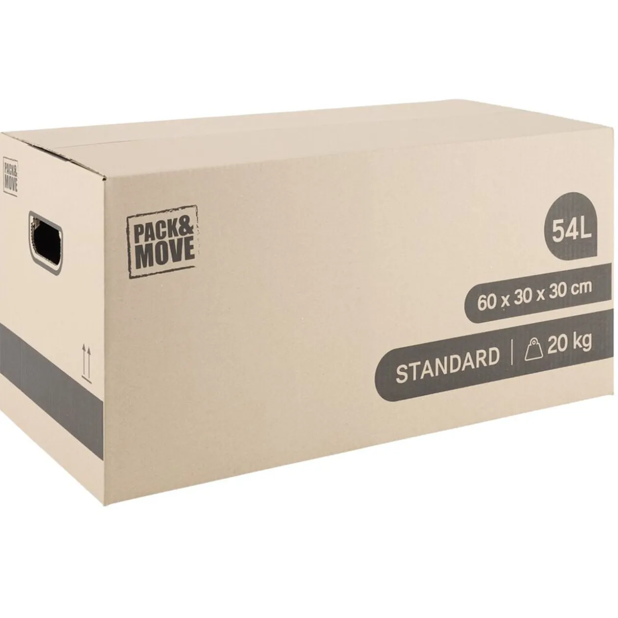 Carton déménagement GiFi Premium 54L