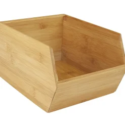 Casier en bambou superposable 1 case 15xP20xH25cm