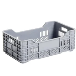 Casier plastique gris 17x10xH6cm < Gifi Hot
