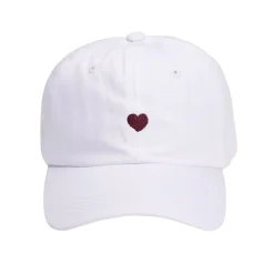 Casquette pour adulte en coton uni beige 25x15,8xH13cm