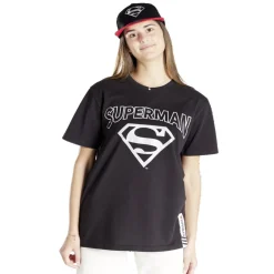 Casquette Superman coton noir et rouge