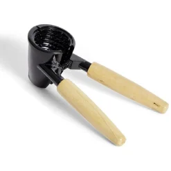 Casse-noix et décapsuleur 2-en-1 en aluminium avec manche en bois < Gifi Best