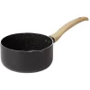 Casserole antiadhérente poignée soft touch beige et noir Ø18cm < Gifi Hot