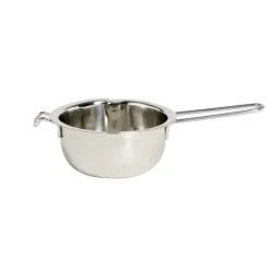 Casserole bain-marie inox gris Ø14,3cm