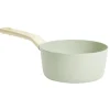 Casserole poignée effet bois aluminium et céramique vert Ø18cm < Gifi Best