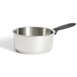 Casserole tous feux dont induction inox gris Ø21,5cm