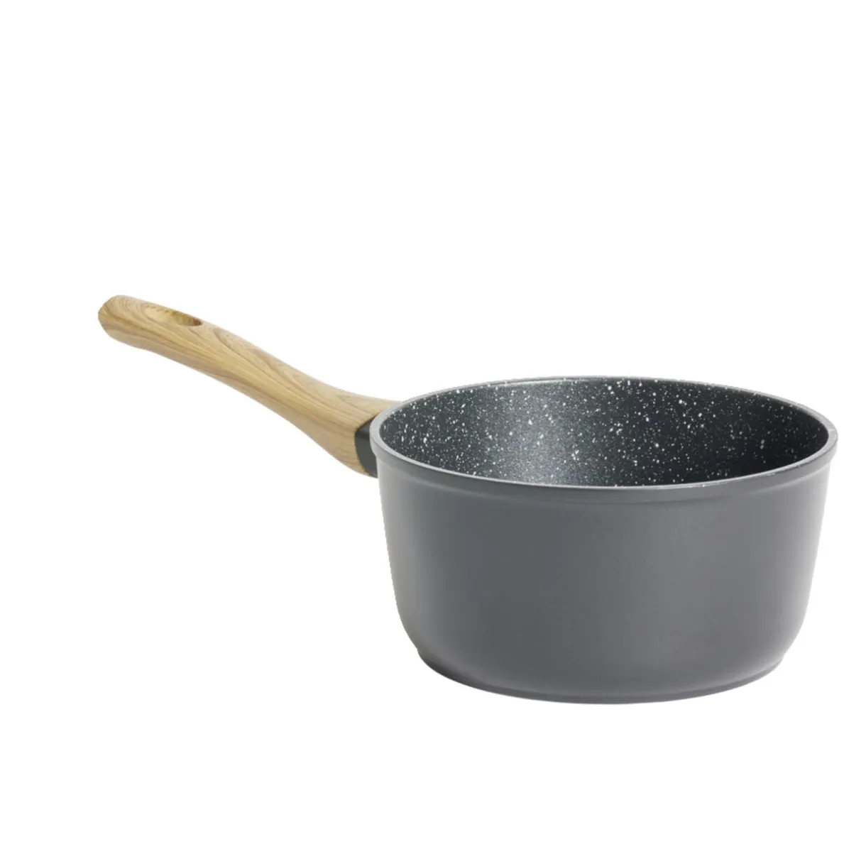 Casserole tous feux dont induction aluminium noir Ø18cm < Gifi Discount