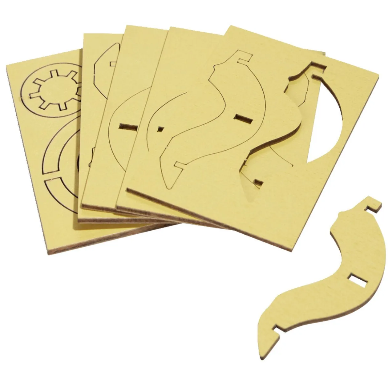 Casse-tête en bois - 8 modèles