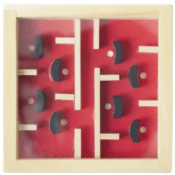 Casse-tête labyrinthe en bois éducatif 7,5xH10cm (5 modèles)