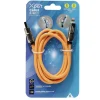 Câble lumineux lightning USB USBC 4en1 RGB 1,2m (4 modèles) < Gifi Outlet
