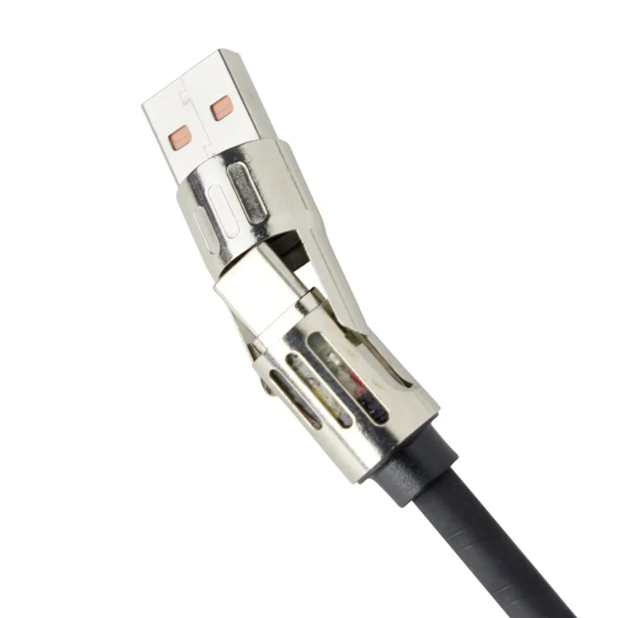 Câble lumineux lightning USB USBC 4en1 RGB 1,2m (4 modèles) < Gifi Outlet