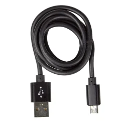 Câble USB vers micro USB plastique PP Noir charge rapide < Gifi Clearance