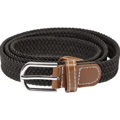 Ceinture homme tressée 105cm (2 modèles noir ou marron) < Gifi Discount