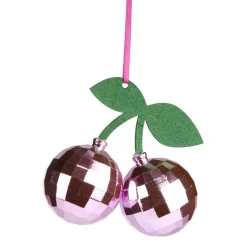 Cerise disco à suspendre H10 cm (3 modèles)
