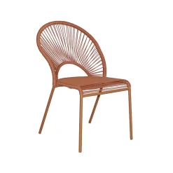 Chaise de jardin filaire Urban orange H86cm < Gifi Best