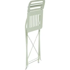 Chaise de jardin Rio pliante métal vert 41x45xH82cm < Gifi