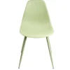 Chaise First assise polypropylène pieds métal vert menthe L42,5xP50xH78,5cm < Gifi Clearance