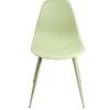 Chaise First métal et plastique vert 42,5xP50xH78,5cm < Gifi Best