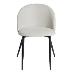 Chaise Gaëlle noir et gris L51xP55xH75cm < Gifi Best