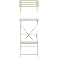Chaise haute de jardin Rio métal vert 41x48xH111cm < Gifi Online