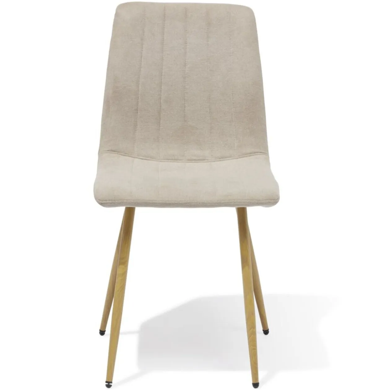 Chaise Joseph grise 54x45xH89cm x2