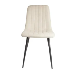 Chaise Joseph noir et gris L45xP54XH89cm < Gifi Clearance