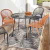 Chaise Urban filaire noir 49x48,5xH88cm < Gifi New