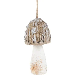 Champignon de Noël brut à suspendre