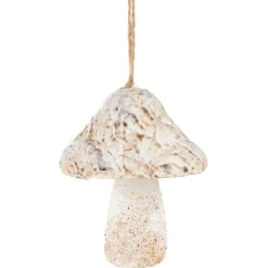 Champignon de Noël brut à suspendre