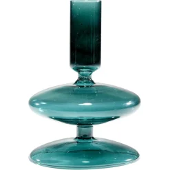 Chandelier en verre coloré