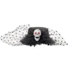 Chapeau à pinces Halloween crâne noir < Gifi