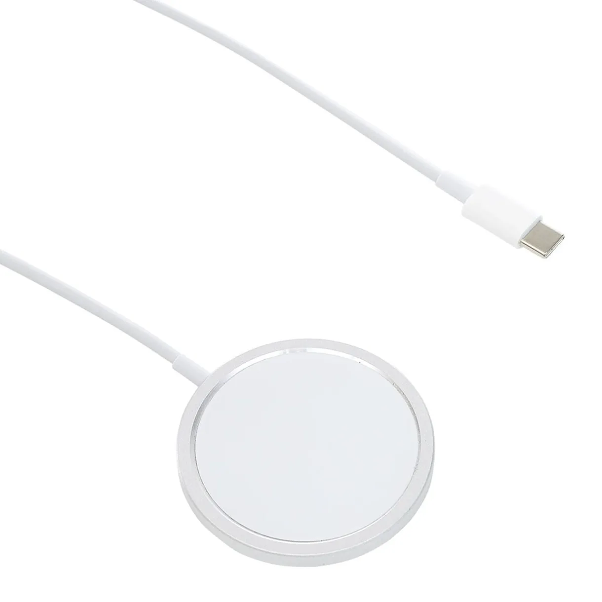 Chargeur magnétique iPhone charge rapide Ø5,6cm blanc < Gifi Clearance