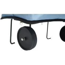 Chariot de course cabas 2-en-1 bleu < Gifi Hot