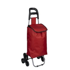 Chariot de course 3 roues rouge 35x26xH89cm < Gifi Clearance