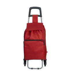 Chariot de course 3 roues rouge 35x18xH97cm < Gifi Hot