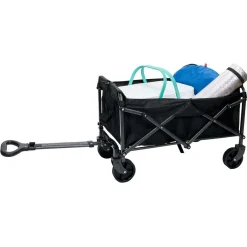Chariot de plage Funky manche ajustable 76x43xH90cm