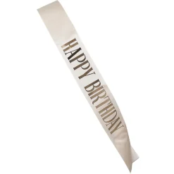 Écharpe anniversaire Happy Birthday L160cm (2 modèles) < Gifi Outlet
