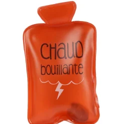 Chaufferette bouillotte réutilisable à message
