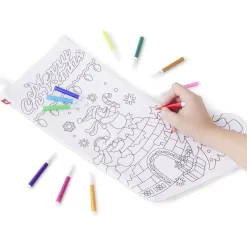 Chaussette de Noël à colorier 16xH25cm < Gifi