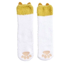 Chaussettes corgi mixte blanc et orange TU < Gifi Sale