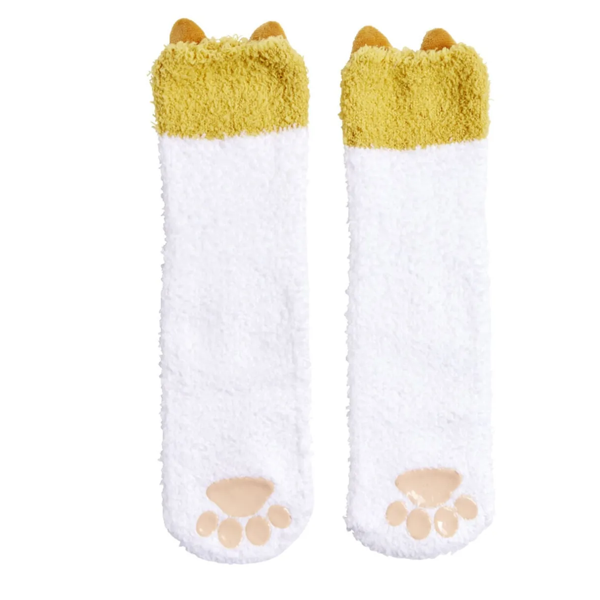 Chaussettes corgi mixte blanc et orange TU < Gifi Sale